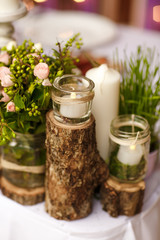 wedding decoration rustic style flowers catering