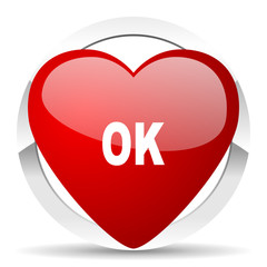 ok valentine icon