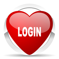 login valentine icon