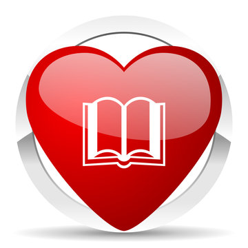 book valentine icon