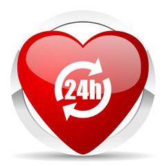 24h valentine icon