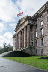 Fototapeta premium Schloss Wilhelmshöhe in Kassel Nordhessen