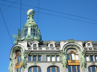 Fototapeta premium Building in Saint-Petersbourg
