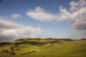 Obraz premium bellissima veduta della Val D'Orcia