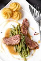 magret de canard pommes dauphine 3
