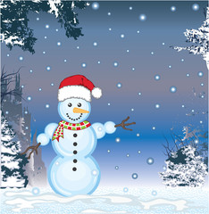 Snowman Vector