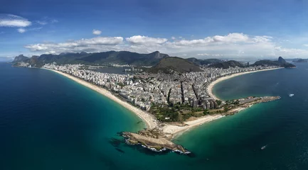 Papier Peint photo autocollant Copacabana, Rio de Janeiro, Brésil Rio de Janeiro - Ipanema - Copacabana