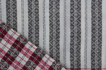 Background of Fabric textile texture