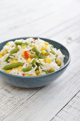 Vegetable risotto