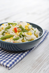 Vegetable risotto