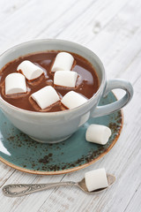Mug with hot chocolate
