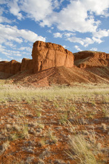 Fototapeta premium Scenic cliff in the Sossusvlei park, Namibia
