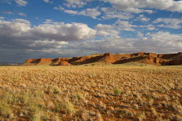 Scenic cliff landscape in Namibia