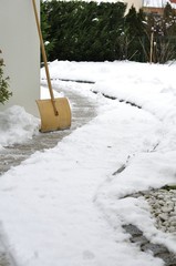 Schnee räumen