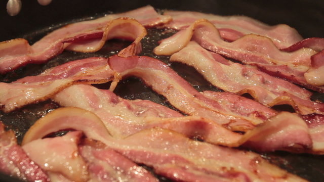 Sizzling Bacon with Sound