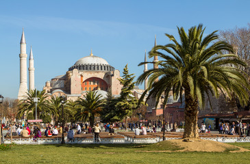 Naklejka premium Hagia Sophia, Istanbul, Turkey