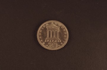 Naklejka na ściany i meble moneta greca