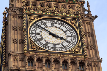 Fototapeta na wymiar Big Ben clock detail