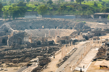 Fototapeta premium View from Tel Bet She'an