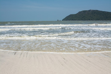Lam-sara beach in Samroiyod nation park, Pranburi, Prachuap Khir