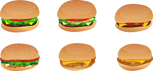 Cheeseburgers and Sandwiches