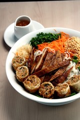 Ramen noodle soup. Asian food.