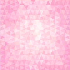 Obraz premium pink triangular background