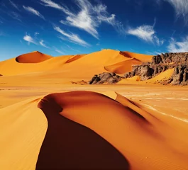 Papier Peint photo autocollant Sécheresse Désert du Sahara, Algérie