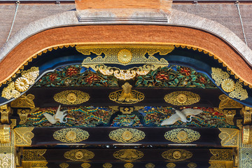 Front gate of Ninomaru Palace at Nijo Castle in Kyoto
