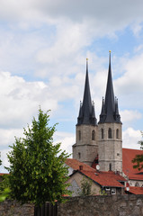 Fototapeta na wymiar Jakobikirche in Mühlhausen