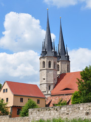 Fototapeta na wymiar Jakobikirche in Mühlhausen
