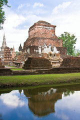 Naklejka premium Sukhothai Historical Park