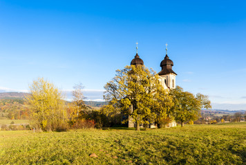 church of Saint Margaret, Sonov near Broumov, Czech Republic