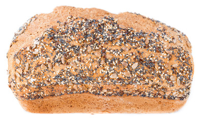Loaf of bread (isolated on white)