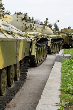 Old soviet tanks