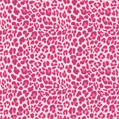 Leopard seamless pattern design, vector illustration