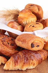 assortment of pastries