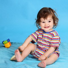 Portrait of a little boy