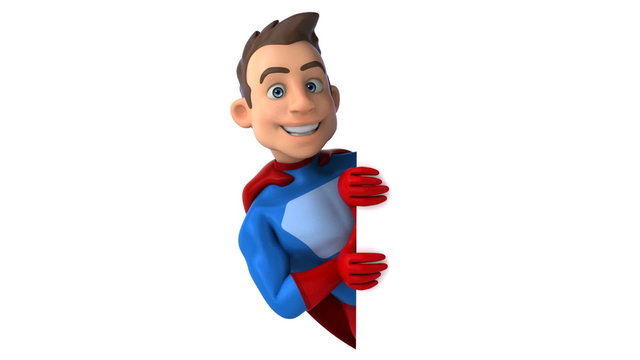Fun superhero