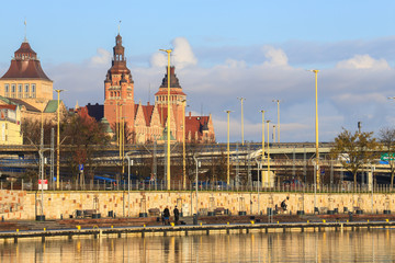 Szczecin | panorama | miasto | rzeka