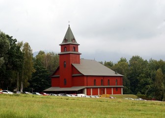 General view at church in USTRON resort