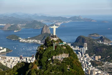 Gordijnen Rio de Janeiro - Corcovado © thomathzac23