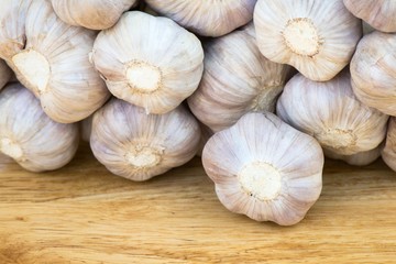 Garlic herbal supplement pills