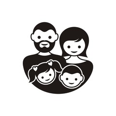 Obraz na płótnie Canvas Family symbol