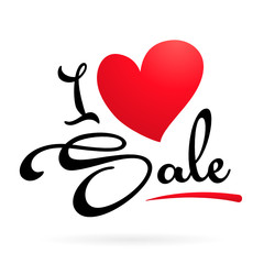 I love sale