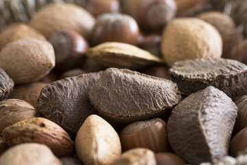 Obraz premium Mixed Nuts Close Up
