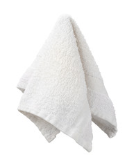 Hanging White Washcloth