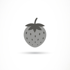 Vector Illustration of a Strawberry Icon
