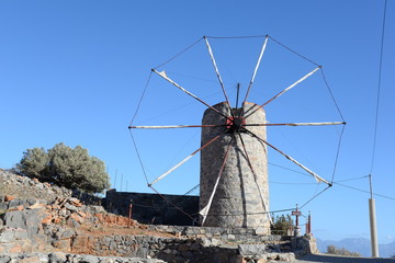 Windmühle auf Kreta