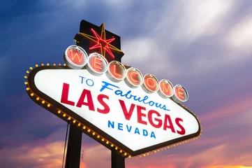 Tragetasche Willkommen im Las Vegas-Zeichen © somchaij